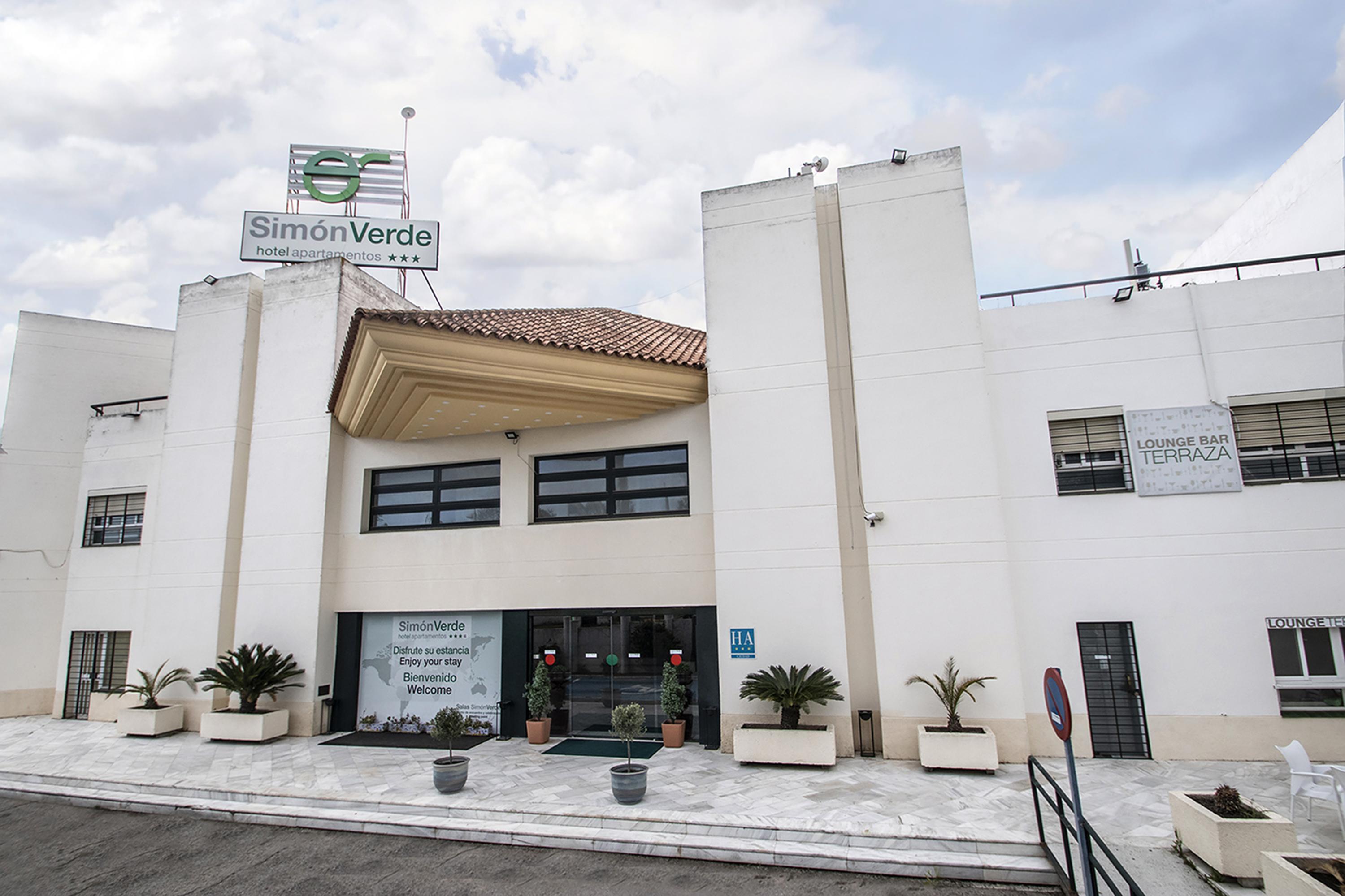 Hospedium Hotel Apartamentos Simon Verde Mairena del Aljarafe Exterior photo